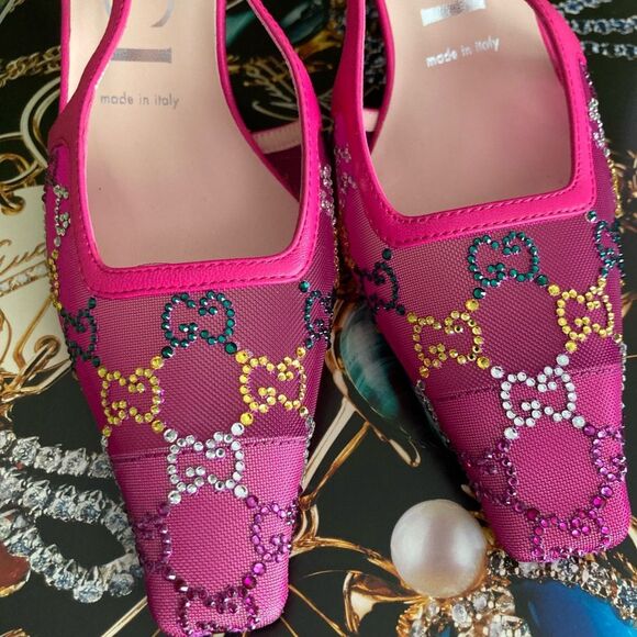 Gucci Pink Women's Shoes size 37 - Picture 5 of 6